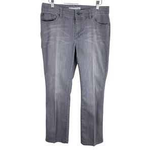 Chico's Gray Straight Leg Jeans